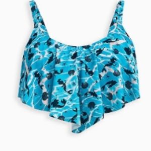 Little mermaid swim top